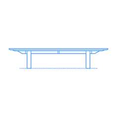 Furniture Coffee Tables Blu Dot Super Swoval Coffee Table Tracing Svg Vector, Free Vectors File